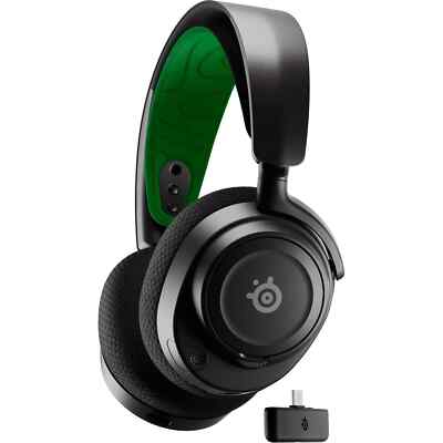 SteelSeries Arctis Nova 7X Gaming-Headset - Schwarz/Grün ohne Transmitter!