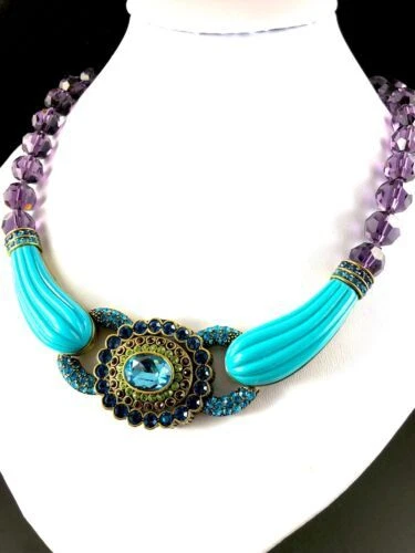 Heidi Daus Turquoise Stone Fashion Jewelry