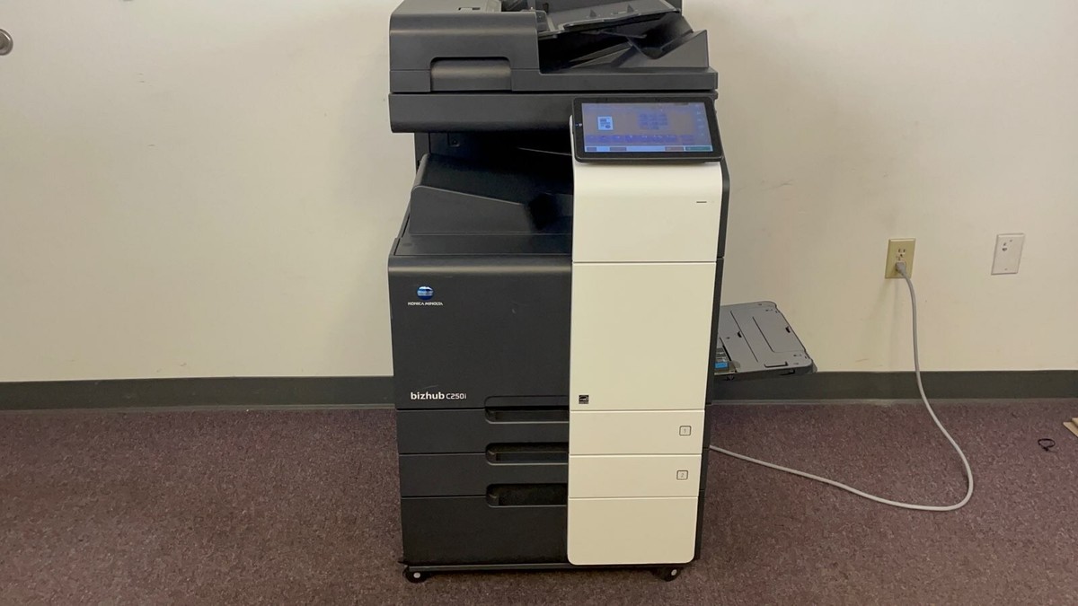 Konica Minolta Bizhub C250i Color Copier, Network Print& Konica Minolta Bizhub C250i Color Copier, Network Print&