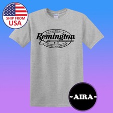 Remington Firearms Guns Men's Grey Size S-5XL