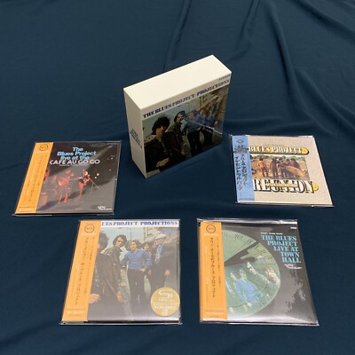 THE BLUES PROJECT JAPAN 4 MINI LP SHM CD (6CD) PROMO BOX SET UICY 75640~5 OBI
