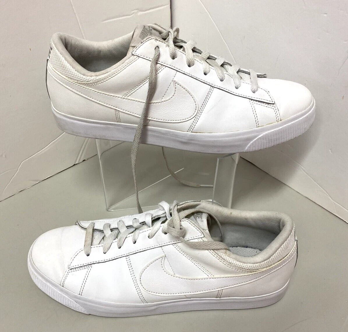 Baskets homme Nike 631656 110 Match Supreme tout blanc taille 12