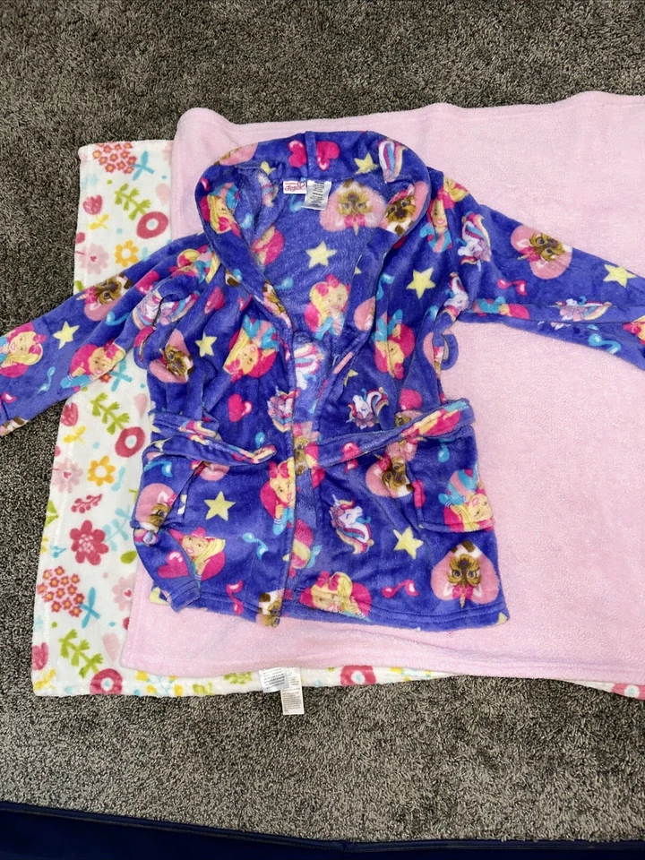 Roupão de Banho Nickelodeon Meninas JoJo Siwa Tamanho 6, Disney Frozen Banheiro Tamanho 4 Mais - Imagem 2 de 4