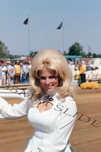 35MM NHRA SLIDE - JUNE COCHRAN MISS HURST #LL99