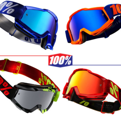 MASCHERINA OCCHIALI 100% ACCURI OFF ROAD MOTO CROSS ENDURO