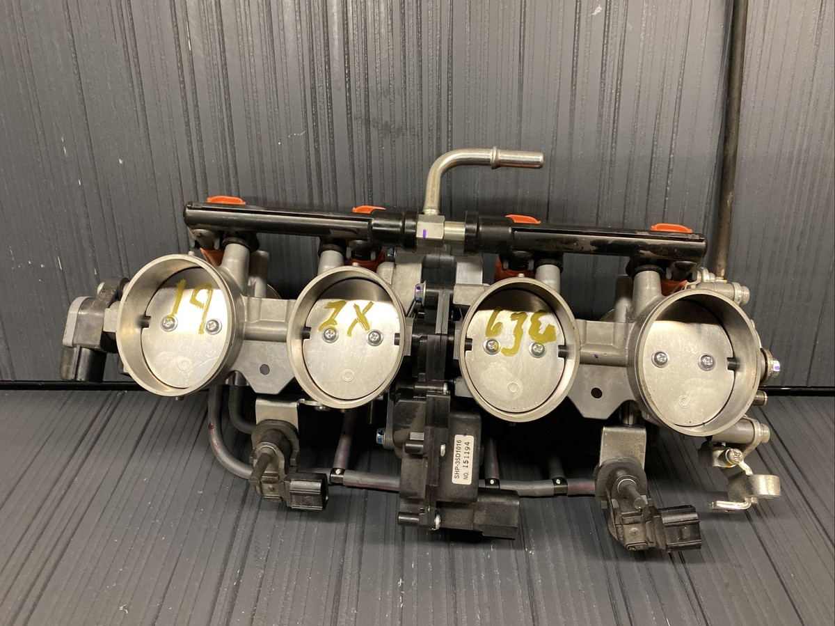 2019-2020 Kawasaki ZX6R throttle bodies, fuel injectors