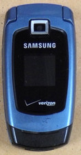 Samsung Snap SCH-U340 - Blue and Black  Verizon  Cellular Flip Phone