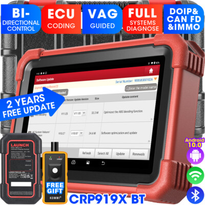 LAUNCH X431 CRP919X BT PRO OBD2 Bi-directional Diagnostic Scanner FCA AutoAuth