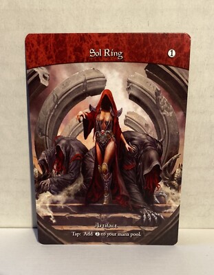 Sol Ring #6 - Premium Quality Altered Full Art Custom Card