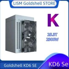 New Goldshell KD6 SE 25.3T KADENA Miner KDA Machine With 2300W Power Supply
