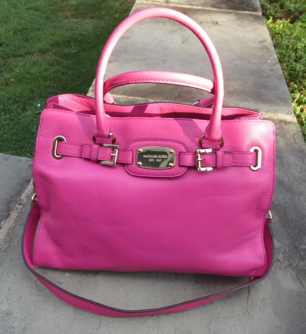 Michael kors best sale large hamilton satchel