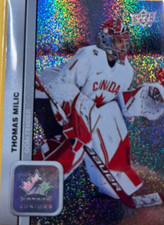 THOMAS MILIC # 1...2023 TEAM CANADA JUNIORS...ROOKIE PATTERN FOILBOARD