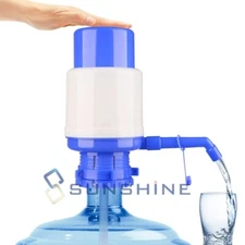 Hand Press Water Pump Dispenser 4/5/6 Gallon Easy Manual Bottled Drinking Water