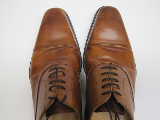Magnanni Saffron Lace-Up Oxford Cuero Brown Leather Shoes 