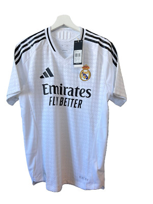 ★★Adairs★★ Real Madrid 2425 Authentic Jersey IX8095 Real Madrid 24/25 Home Jersey Men's M Soccer Shirt IX8095