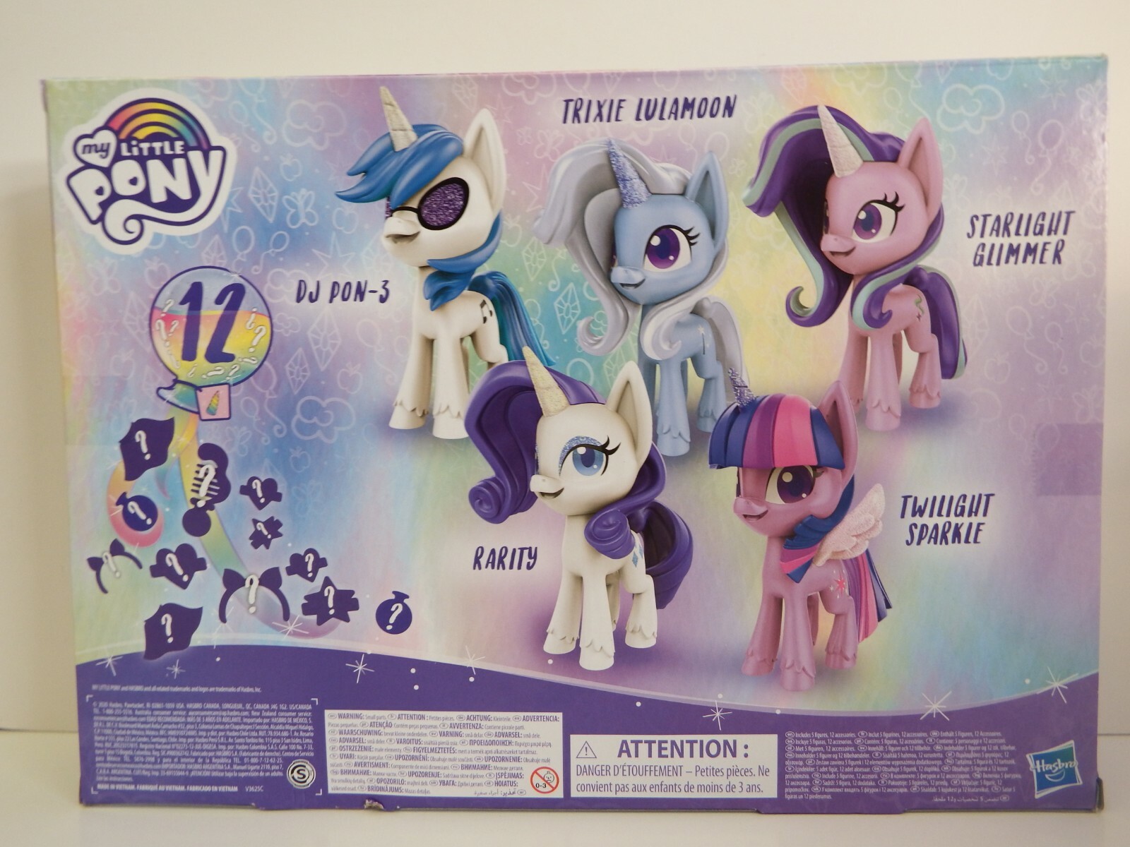 My Little Pony Unicorn Sparkle Collection, 5 Characters, 12 Surprises