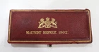 Great Britain. 1902 Edward VII - 4 Piece Silver Maundy Set