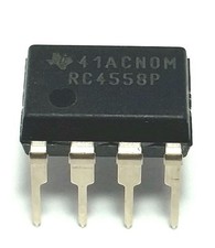 10PCS RC4558P RC4558 Dual Operational Amplifier DIP-8 New IC