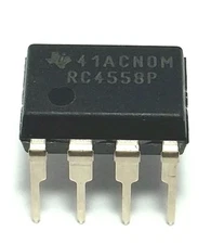 10PCS RC4558P RC4558 Dual Operational Amplifier DIP-8 New IC