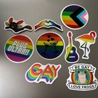 Set of 9 LGBTQIA+ Pride Stickers