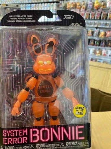 Funko FNAF Five Nights At Freddy's System Error Bonnie GITD Action Figure