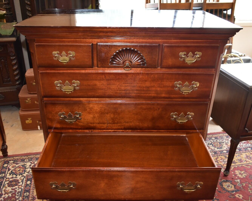 Rare Antique Solid Mahogany Full Size Bedroom Set by Kling Furniture eBay