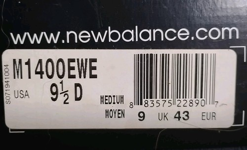 Talla - 9.5 New Balance M1400EWE Super Team 33/Paquete Elementos/Tierra y Madera/ - Imagen 17 de 17