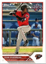 2023 Topps Pro Debut - Juan Guerrero #PD-158 