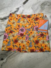 Boutique Nick Nack Patty Wack Floral Butterfly Skort Skirt Shorts Size 5 NWT
