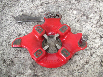 Ridgid 500 1'' NPT Pipe Threading Threader Mono Die Head Used Free Shipping