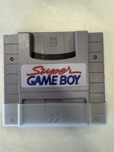 Nintendo SNES Super Gameboy with Bottom Cover.