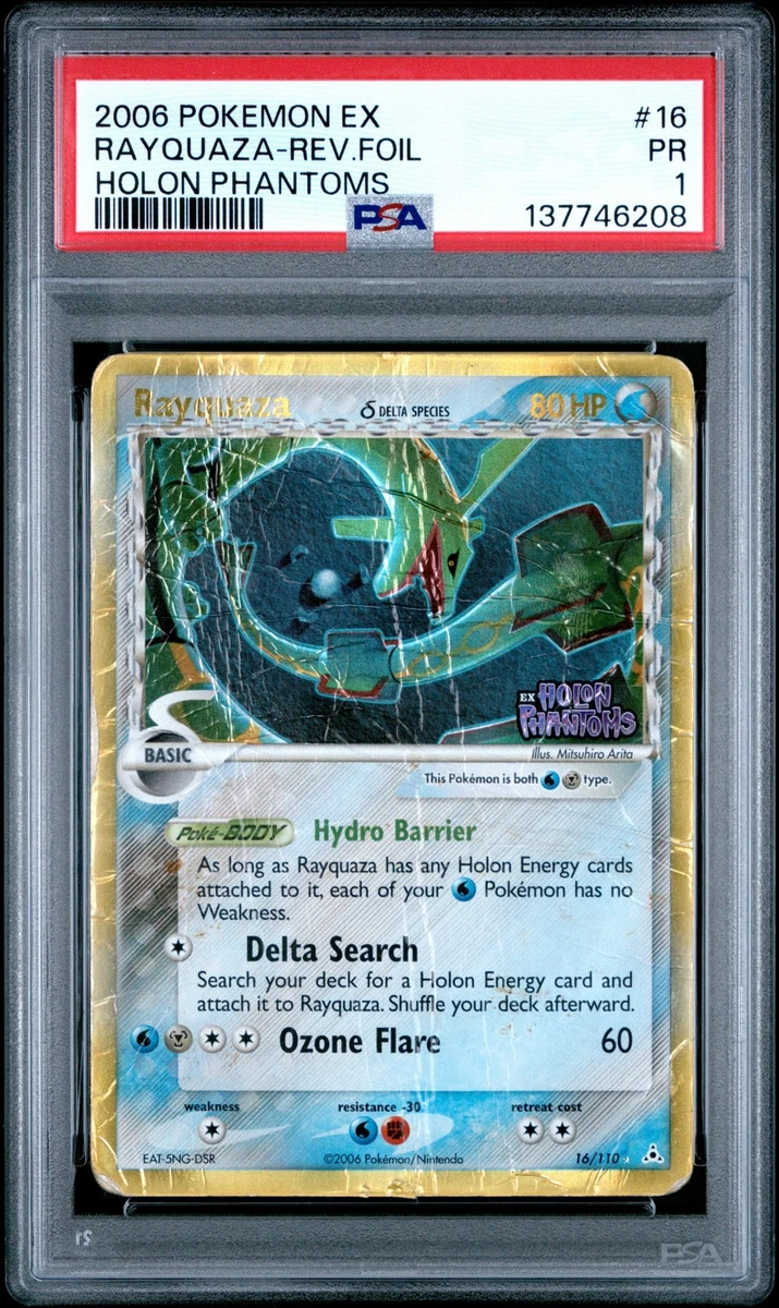 Rayquaza Pokémon TCG Professional Sports Authenticator (PSA