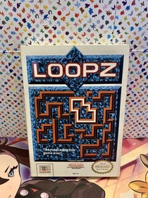 LOOPZ - Nintendo nes - Complete in box CIB 
