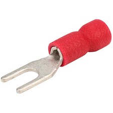 Image of TruConnect 3.0mm Red 18A Fork Connector Pack of 100