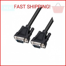 DTECH 5 Feet DB9 9 Pin Serial Cable Male to Male RS232 Straight Through Cord