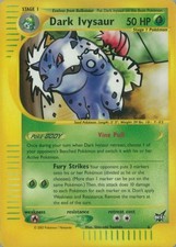 Pokemon Best of Game WOTC Black Star Promo Dark Ivysaur 6 NEAR MINT NM on eBay