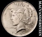 1922 Peace Dollar- Silver- Choice Gem Brilliant Uncirculated+++ Luster #J9187