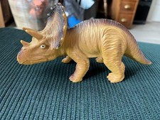 Vintage Triceratops Dinosaur 8" Toy - Made in China 3/27/26 M