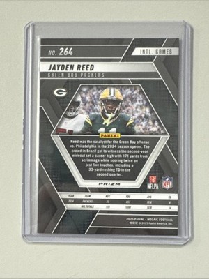 2025 Panini Mosaic Jayden Reed Brazil Games Genesis SSP | eBay