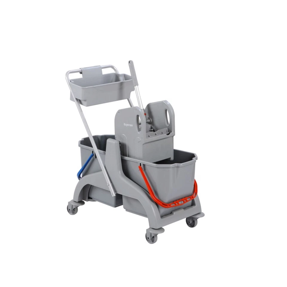 GVS GROßVERBRAUCHERSPEZIALISTEN Carro de limpieza SCPEC36BD 2x18 l gris