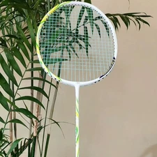 Yonex badminton racket All carbon ultra light lin dan white and black