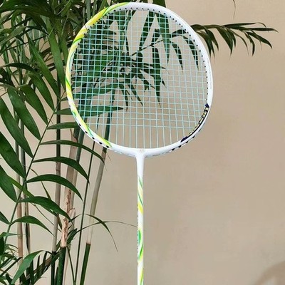 Yonex badminton racket All carbon ultra light lin dan white and black