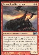 Magic 2012 (M12) #156 Stormblood Berserker