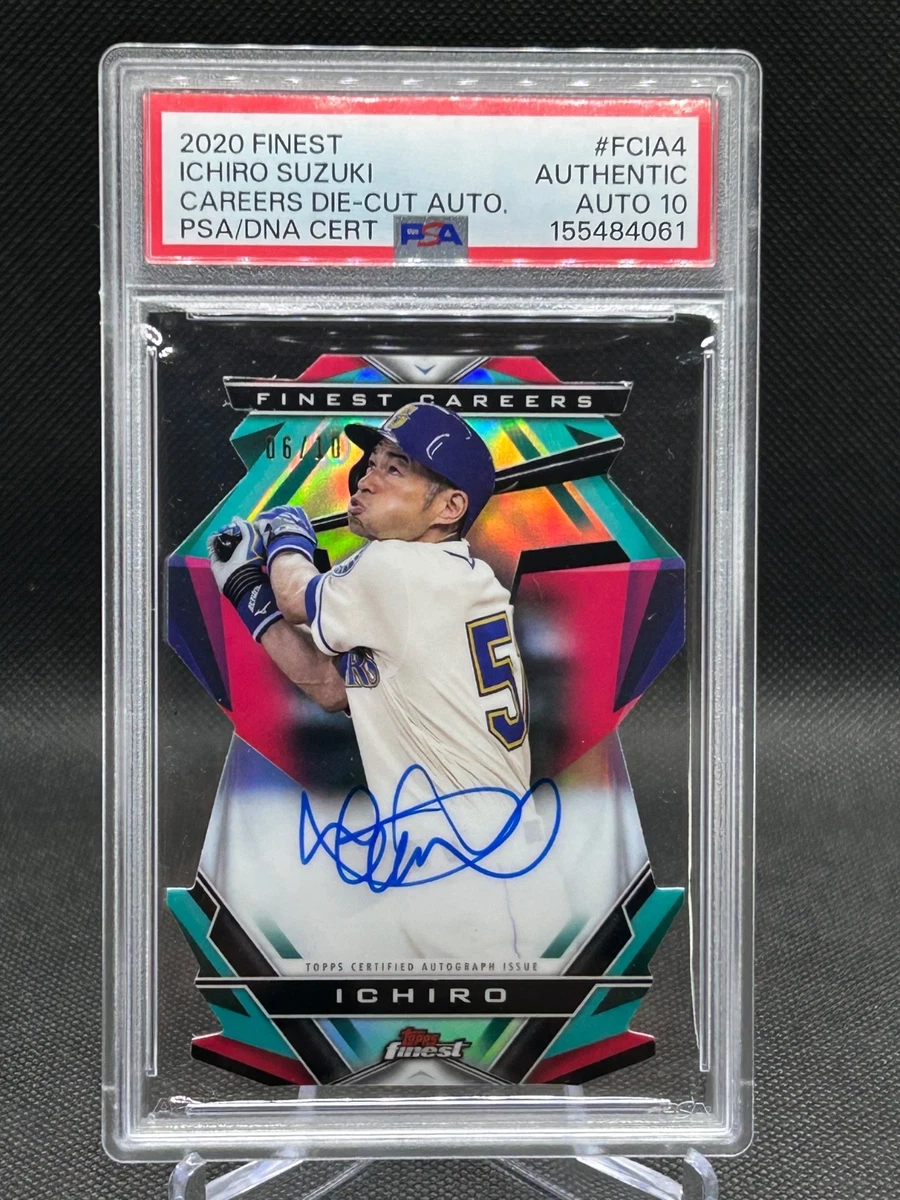 スポーツ選手 ICHIRO AUTOGRAPH CARD Ichiro Suzuki Seattle Mariners Baseball Autographed Sports Trading