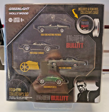2015 STEVE MCQUEEN BULLITT 1:64 FOUR-CAR COLLECTOR'S SET Greenlight Limited New