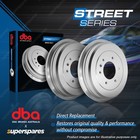 <!--F#f_0-->2x DBA Rear Street Brake Drums for Nissan Navara D23 NP300 D40 295mm 2005-On<!--F/-->