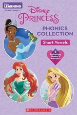 Scholastic Disney Princess: Phonics Collection Short Vowels Disney  Paperback 