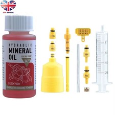 Hydraulic Disc Mtb Bike Brake Bleed Kit, Oil Mineral, For Shimano Tektro Magura