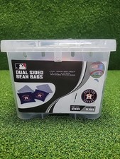 Victory Tailgate 6"x6" ACA Regulation Cornhole Bags - 4 Houston Astros MLB