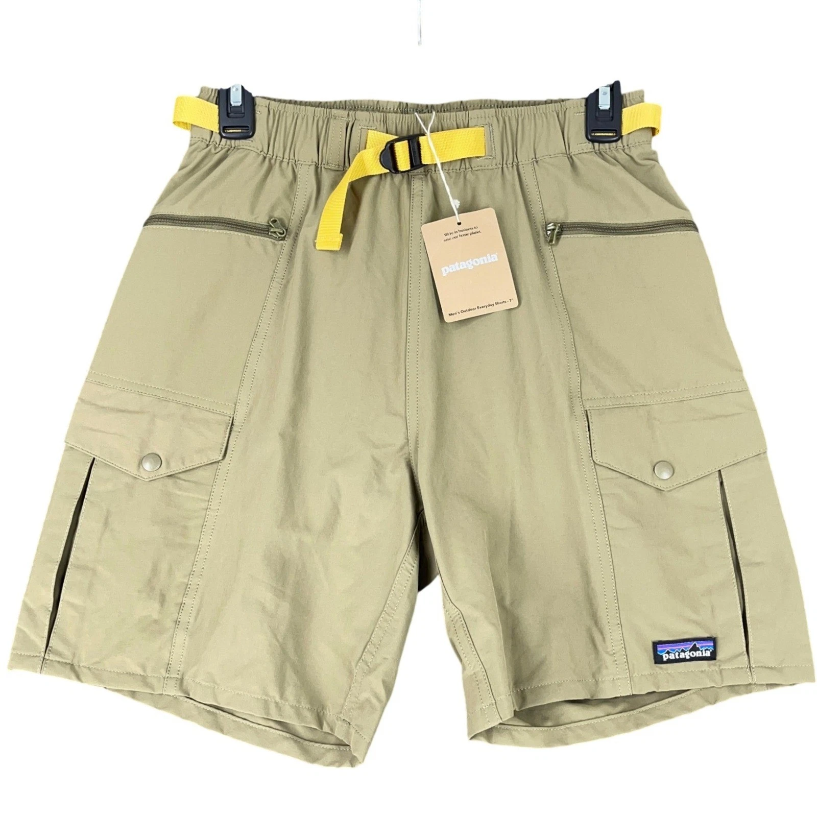 Patagonia Everyday Cargo Hiking Shorts Built-in Belt Outdoor Men XS